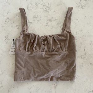 Aritzia Orbit Tank (Modern Taupe)